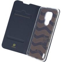 Funda Motorola Moto E7 Tarjetero Soporte Azul oscuro
