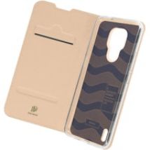 Funda Motorola Moto E7 Tarjetero Soporte Rosa