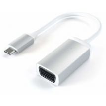 Satechi ST-TCVGAS adaptador de cable de vídeo USB Tipo C VGA (D-Sub) Plata