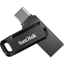 SanDisk Ultra Dual Drive Go unidad flash USB 64 GB USB Type-A / USB Type-C 3.2 Gen 1 (3.1 Gen 1) Neg