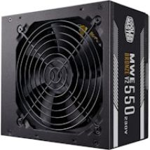 Cooler Master MWE 550 Bronze 230V V2 unidad de fuente de alimentación 550 W 24-pin ATX ATX Negro