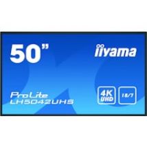 iiyama LH5042UHS-B3 pantalla de señalización Pizarra de caballete digital 125,7 cm (49.5 pulgadas pulgadas) VA 4K Ul