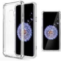 Funda Silicona Antigolpes para Samsung S9 - Transparente Crystal Clear TPU Case Cover Flexible