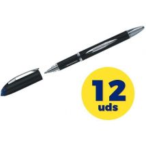 Caja de Bolígrafos de Tinta Pigmentada Uni-Ball Jetstream SX-210/ 12 unidades/ Azul