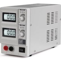 Velleman LABPS1503 unidad de fuente de alimentación Gris, Blanco