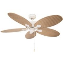 Ventilador IP23 Phuket Blanco antiguo Marrón