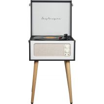 Tocadiscos Bluetooth Detroit - Reproductor de vinilos y radio FM