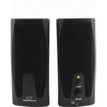 Esperanza EP110 altavoz De 2 vías Negro Alámbrico 6 W