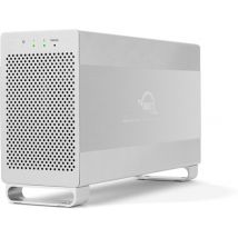 OWC Mercury Elite Pro Dual Caja de disco duro (HDD) Blanco 3.5 pulgadas