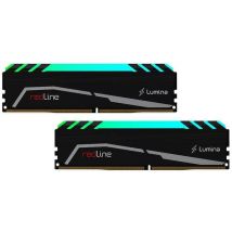 Memoria ram mushkin 16 gb ddr4-3200 kit, 2 x 8gb mla4c320gjjm8gx2, redline lumina rgb