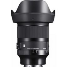 Sigma 20mm F1.4 DG DN | A MILC Objetivo ultra ancho Negro