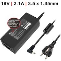 Cargador Portatil Toshiba 19V 2.31A 3.5X1.35Mm 40W