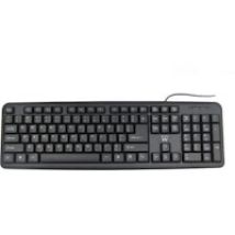 Ewent EW3112 teclado USB + PS/2 QWERTY Portugués Negro