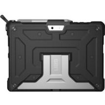 UAG Funda con cierre para Microsoft Surface Go Metropolis Polybag con ranura para Surface Pen Negro / Plateado