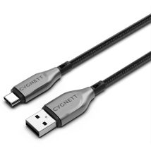 Cygnett CY4680PCUSA cable USB USB 2.0 1 m USB A USB C Negro, Plata