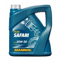 MANNOL Huile moteur 20W-50, Capacité: 4I, Huile de synthèse HC (Hydro-Cracked) MN7404-4