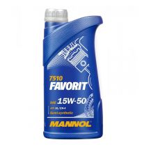 MANNOL Motoröl 15W-50, Inhalt: 1l, Teilsynthetiköl MN7510-1