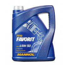 MANNOL Motoröl 15W-50, Inhalt: 5l, Teilsynthetiköl MN7510-5