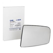 TYC Außenspiegelglas links 321-0158-1 Spiegelglas,Spiegelglas, Außenspiegel VW,MERCEDES-BENZ,CRAFTER 30-50 Kasten (2E_),CRAFTER 30-35 Bus (2E_)