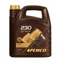PEMCO Huile moteur 10W-30, Capacité: 5I, Huile en partie synthétique PM0230-5