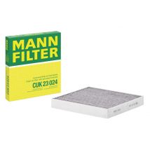 MANN-FILTER Innenraumfilter Aktivkohlefilter CUK 23 024 Filter, Innenraumluft,Pollenfilter HYUNDAI,KIA,Tucson (NX4, NX4E),Santa Fé IV (TM)