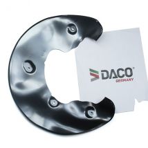 DACO Germany Ankerblech Vorderachse links 610218 Bremsankerblech,Spritzblech AUDI,A4 Avant (8K5, B8),A6 Avant (4G5, 4GD, C7),Q5 (8RB)