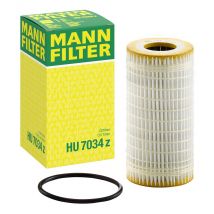 MANN-FILTER Ölfilter Filtereinsatz HU 7034 z Motorölfilter,Filter für Öl AUDI,A4 B9 Avant (8W5, 8WD),A5 Sportback (F5A),Q5 (FYB)