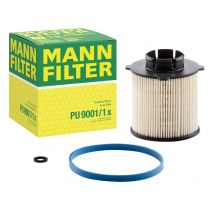MANN-FILTER Kraftstofffilter Filtereinsatz PU 9001/1 x Leitungsfilter,Spritfilter OPEL,CHEVROLET,SAAB,INSIGNIA Caravan,Astra J Sports Tourer (P10)
