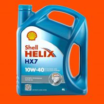 SHELL Motoröl 10W-40, Inhalt: 4l, Teilsynthetiköl 550046274