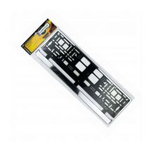 VIRAGE Kennzeichenhalter chrom 93-036 Kennzeichenhalterung,Nummernschildhalter