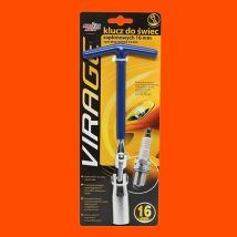 VIRAGE Zündkerzenschlüssel Chrom-Vanadium-Stahl 96-015