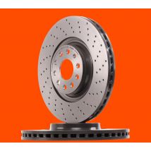 BREMBO Disque de frein XTRA LINE - Xtra perforé/ventilé de l'intérieur 09.C306.1X Disques de frein,Disque VW,AUDI,SKODA