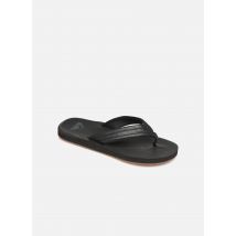 Zehensandalen Carver Nubuck Schwarz - Quiksilver - Größe 42