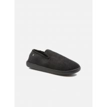 Isotoner - Charentaise ergonomique velours côtelé Nero - Pantofole - Taglia 46