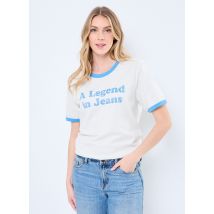 Wrangler - Bekleidung Ringer Tee - weiß - Größe XXL