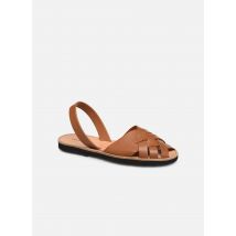 Sandales et nu-pieds Avarca Compostelle Marron - Minorquines - Disponible en 37