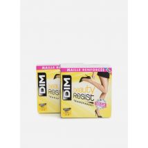 Dim - Medias y Calcetines Collant Resist Transparent Cube 15 Deniers X2 - Negro