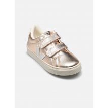 Veja Small Esplar Velcro Leather Or et bronze - Baskets - Disponible en 25