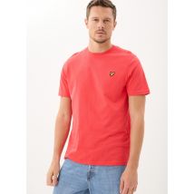 Lyle & Scott - Bekleidung Plain T-shirt - rot - Größe M