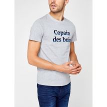 Faguo - Ropa Arcy T-Shirt Cotton New - Gris - Talla XXL