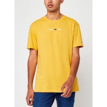 Tommy Jeans - Bekleidung Tjm Small Text Tee - beige - Größe S