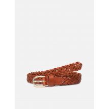 Ceintures Avery Leather Braided Slim Belt Marron - Pieces - Disponible en 95