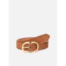Gürtel Juv Suede Jeans Belt Braun - Pieces - Größe 90
