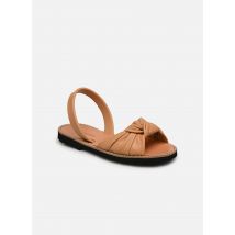 Minorquines - Avarca Bahia Cuir Naturel Marrone - Sandali e scarpe aperte - Taglia 38