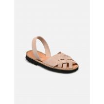 Minorquines - Sandalen Avarca Compostelle Velours Rose - Roze - Maat 26