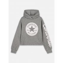 Converse Apparel - Bekleidung Chuck Patch Croppedhoodie - grau - Größe 2 - 3A