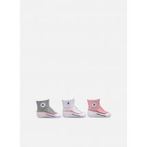 Converse Apparel - Medias y Calcetines Chuck Infant Toddler Quarter 3Pk - Multicolor - Talla 24 - 26