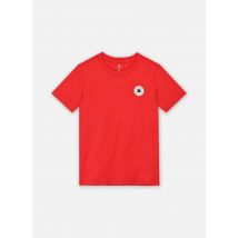 Converse Apparel - Bekleidung Cnvb Ss Printed Ctp Tee - rot - Größe 13 - 15A