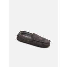 Pantoffels Mocassins - Velours Ultra Doux - Semelle Gomme M Grijs - Isotoner - Beschikbaar in 46