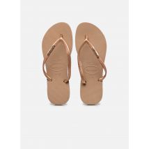 Tongs Hav. Slim Logo Metallic W Rose - Havaianas - Disponible en 37 - 38